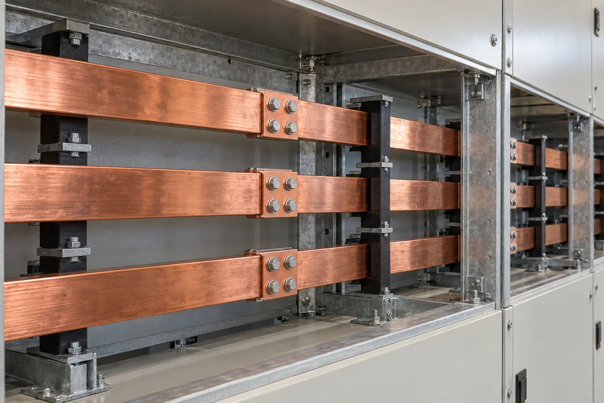 Main Horizontal Busbar in a manufacturing environment
