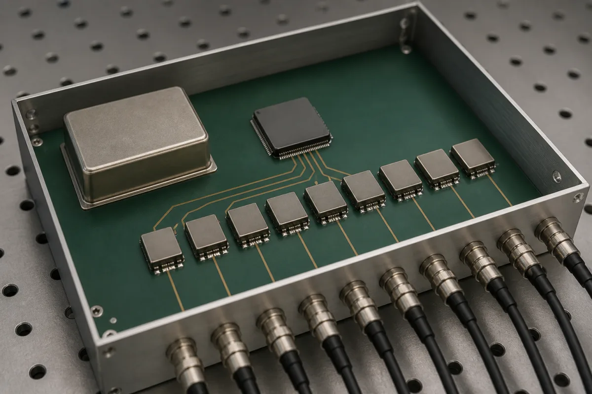 Master Clock Generator in einer industriellen Fertigungsumgebung