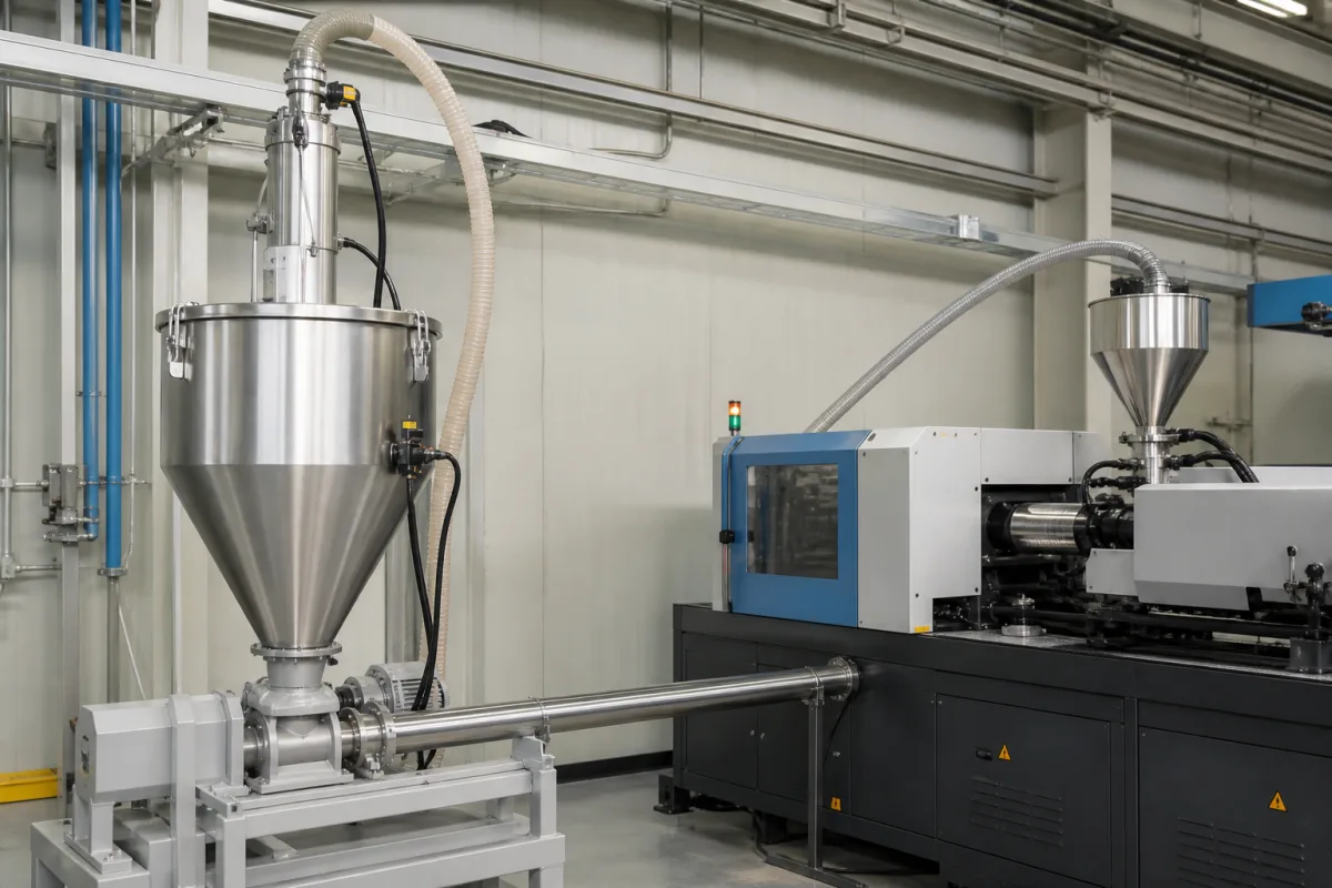 Materialzuführsystem in einer industriellen Fertigungsumgebung