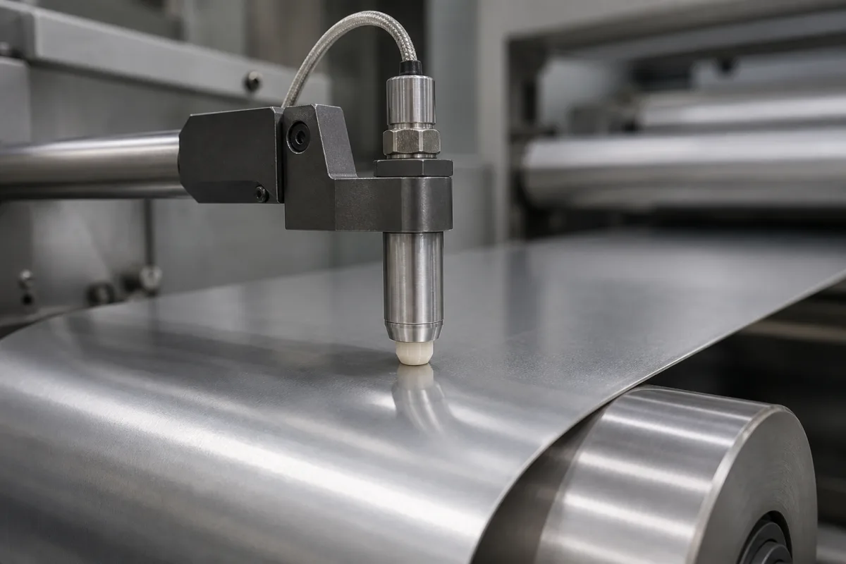 Messsonde in einer industriellen Fertigungsumgebung