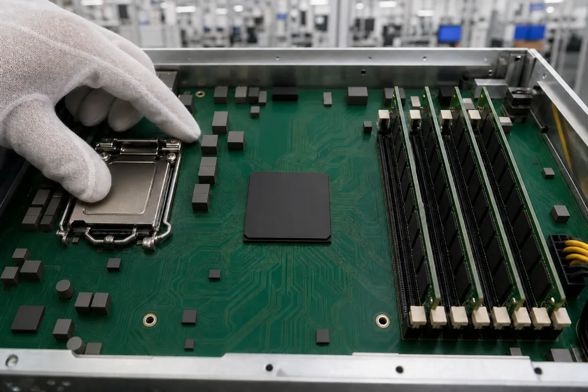 Speichercontroller in einer industriellen Fertigungsumgebung