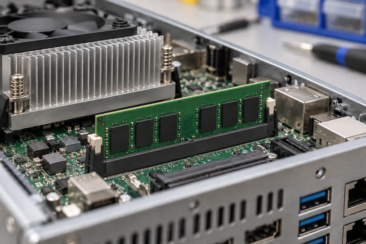 Memory Module (RAM) in a manufacturing environment