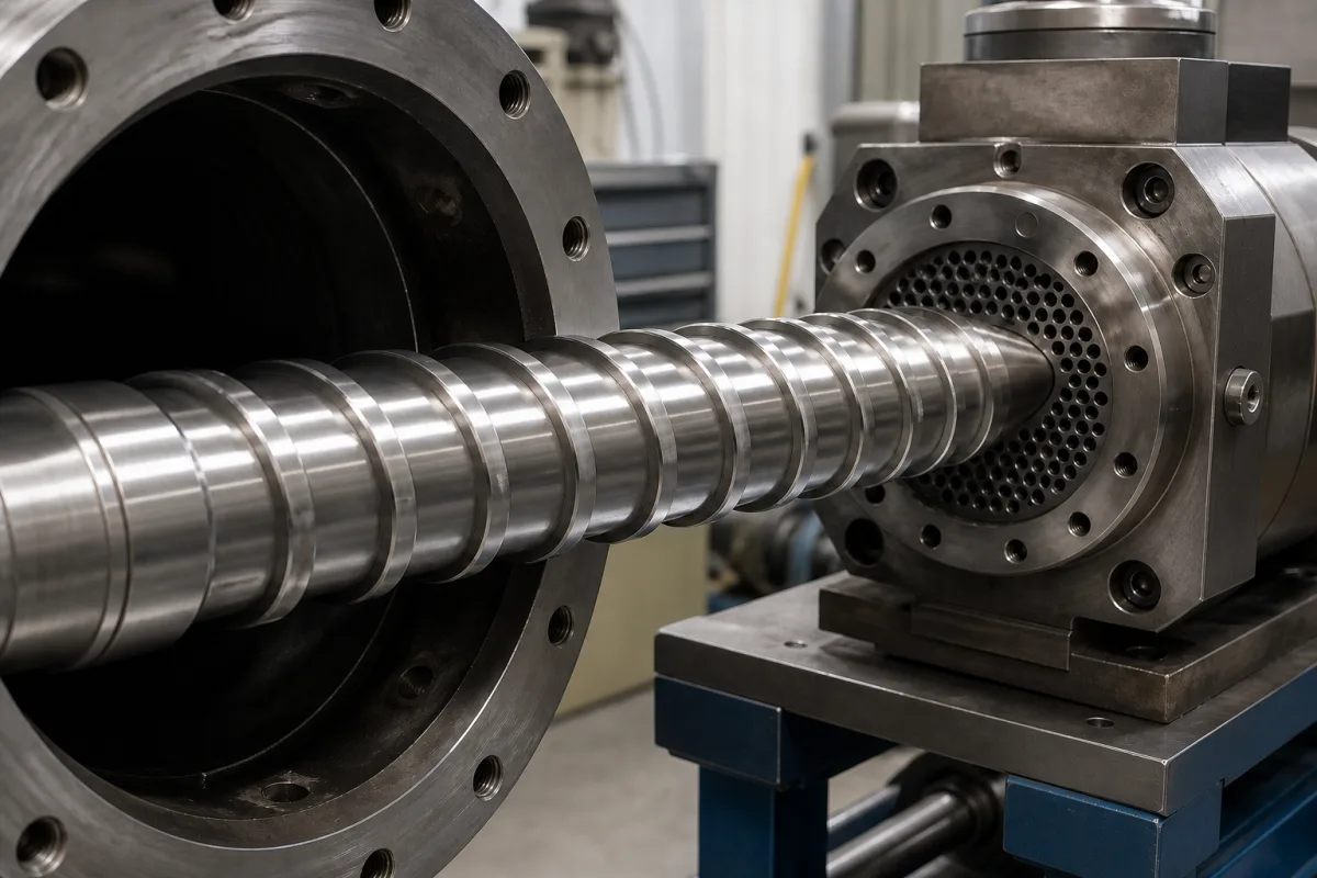 Dosiereinheit in einer industriellen Fertigungsumgebung