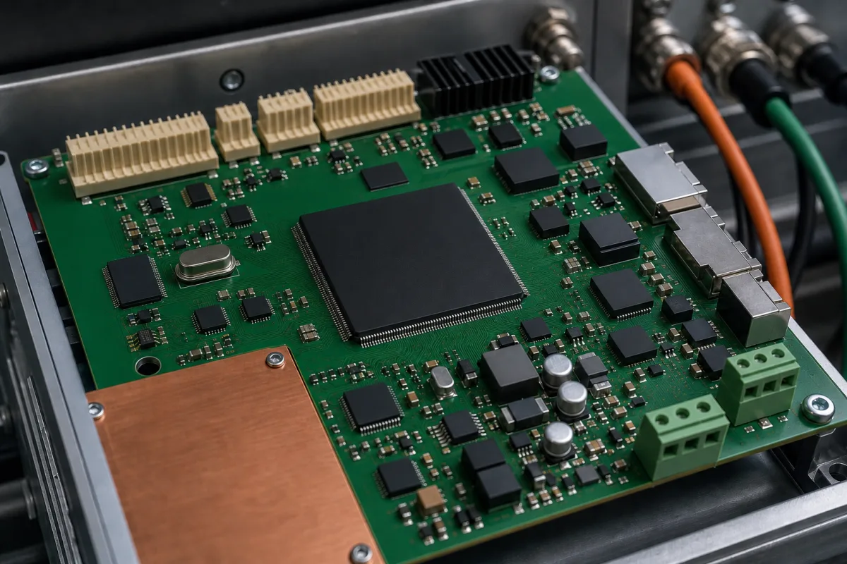 Mikrocontroller/DSP in einer industriellen Fertigungsumgebung