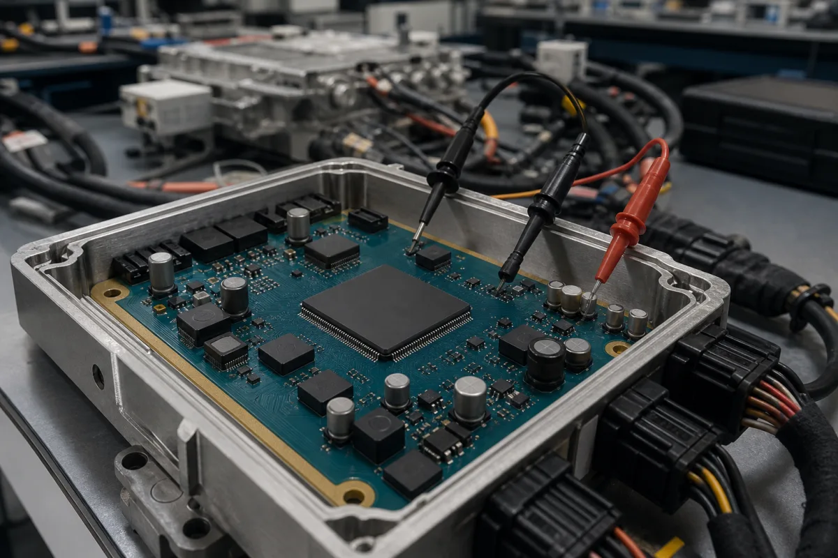 Mikrocontroller (MCU) in einer industriellen Fertigungsumgebung