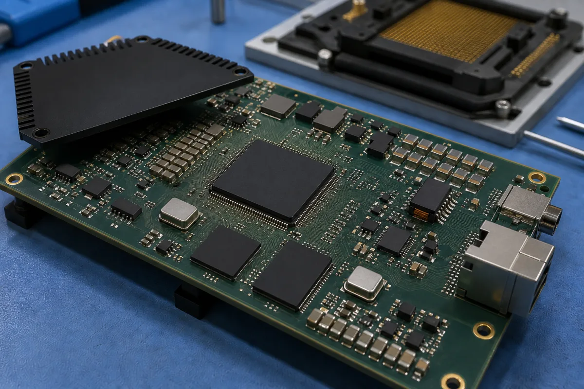 Mikrocontroller/Protokollprozessor in einer industriellen Fertigungsumgebung