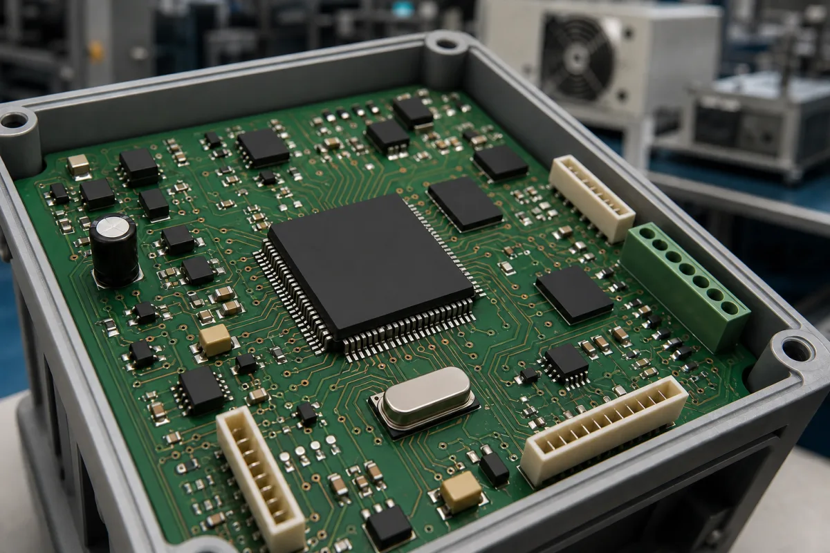 Mikroprozessor/CPU in einer industriellen Fertigungsumgebung