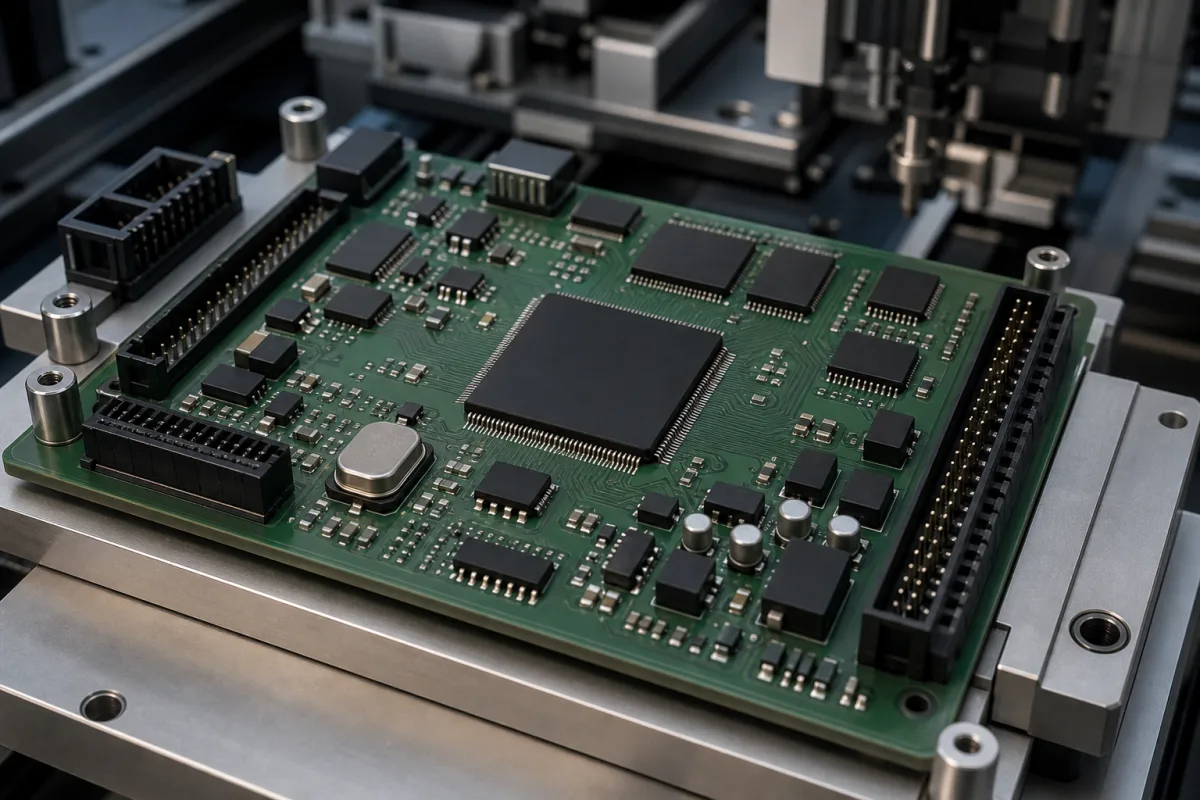 Mikroprozessor/Mikrocontroller in einer industriellen Fertigungsumgebung