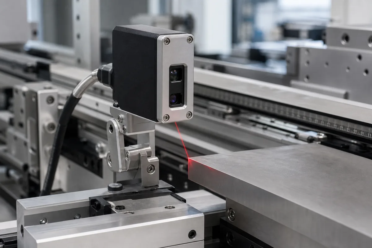 Optischer Positionssensor in einer industriellen Fertigungsumgebung
