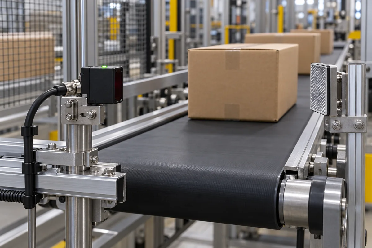 Optical Sensor in a manufacturing environment