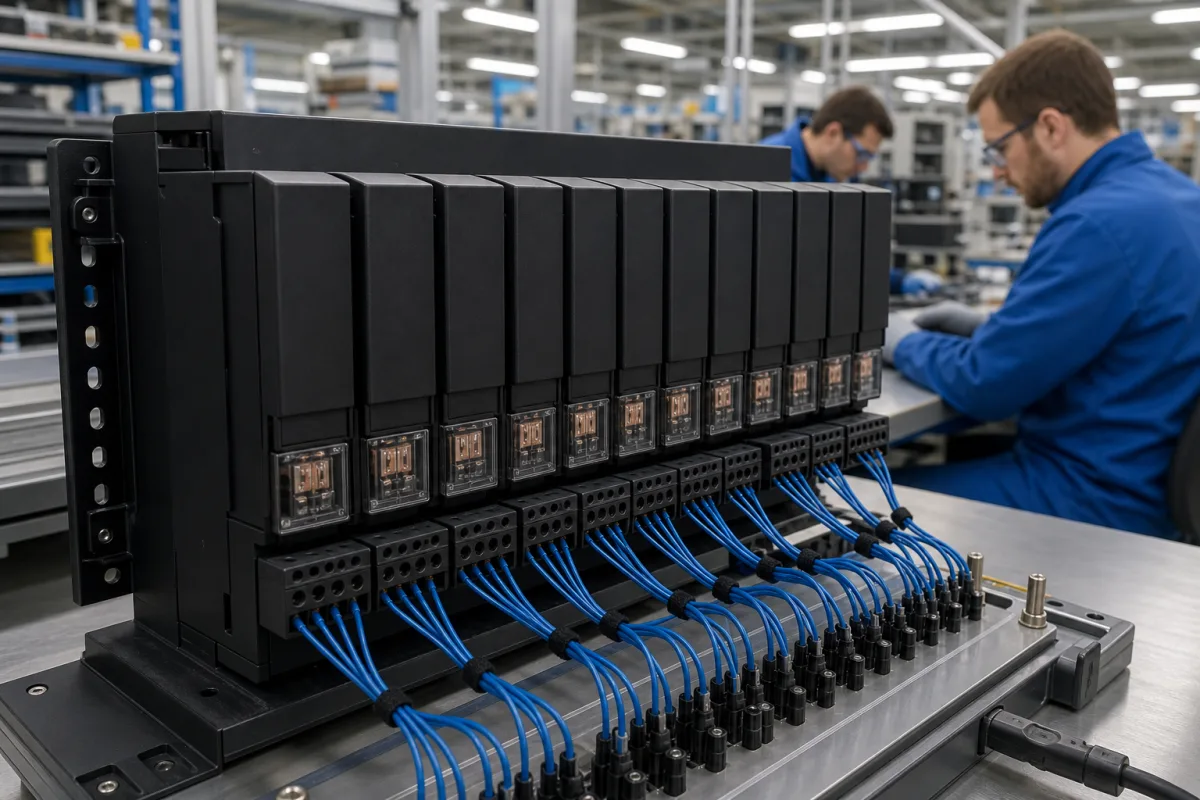 Output Module in a manufacturing environment
