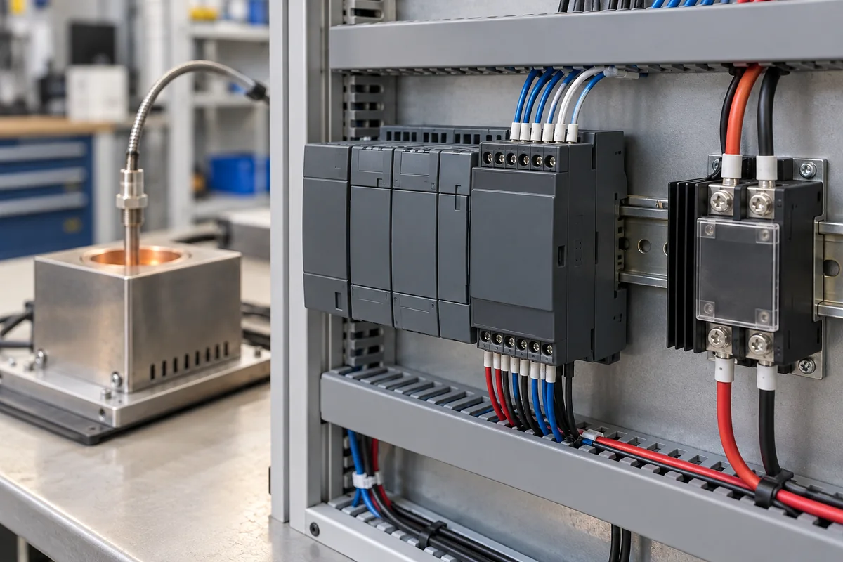 PID Controller / PLC Module in a manufacturing environment