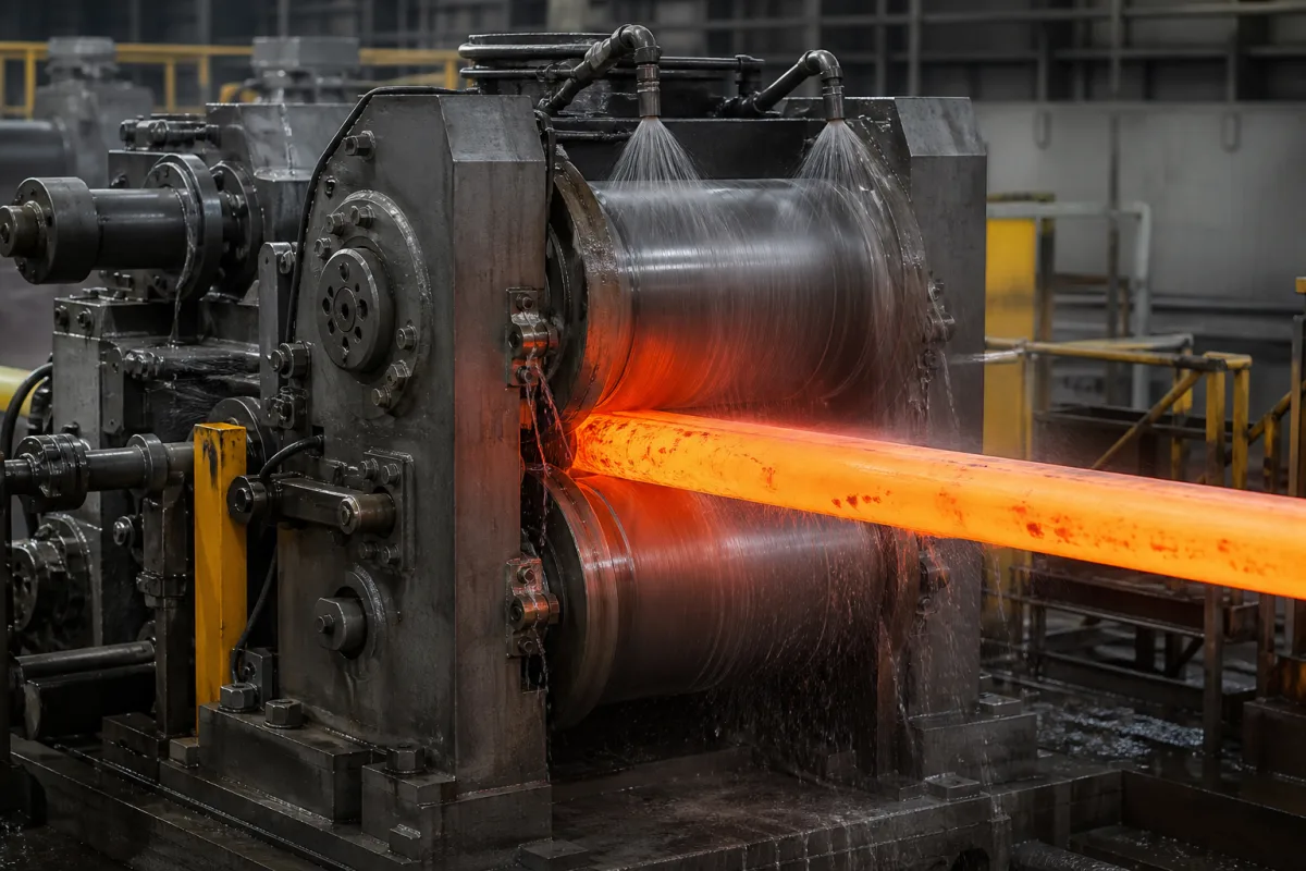 Pinch Roll Assembly in a manufacturing environment