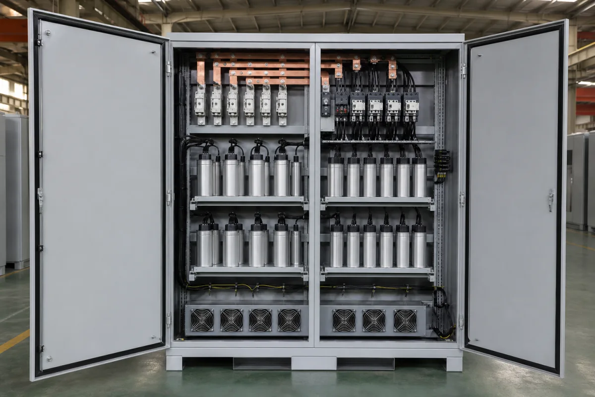 Power Capacitor Bank in a manufacturing environment