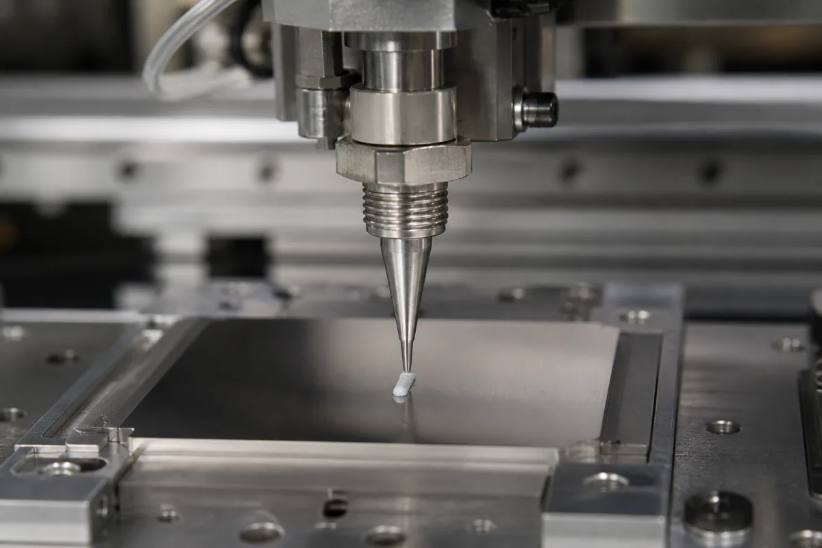 Precision Nozzle in a manufacturing environment