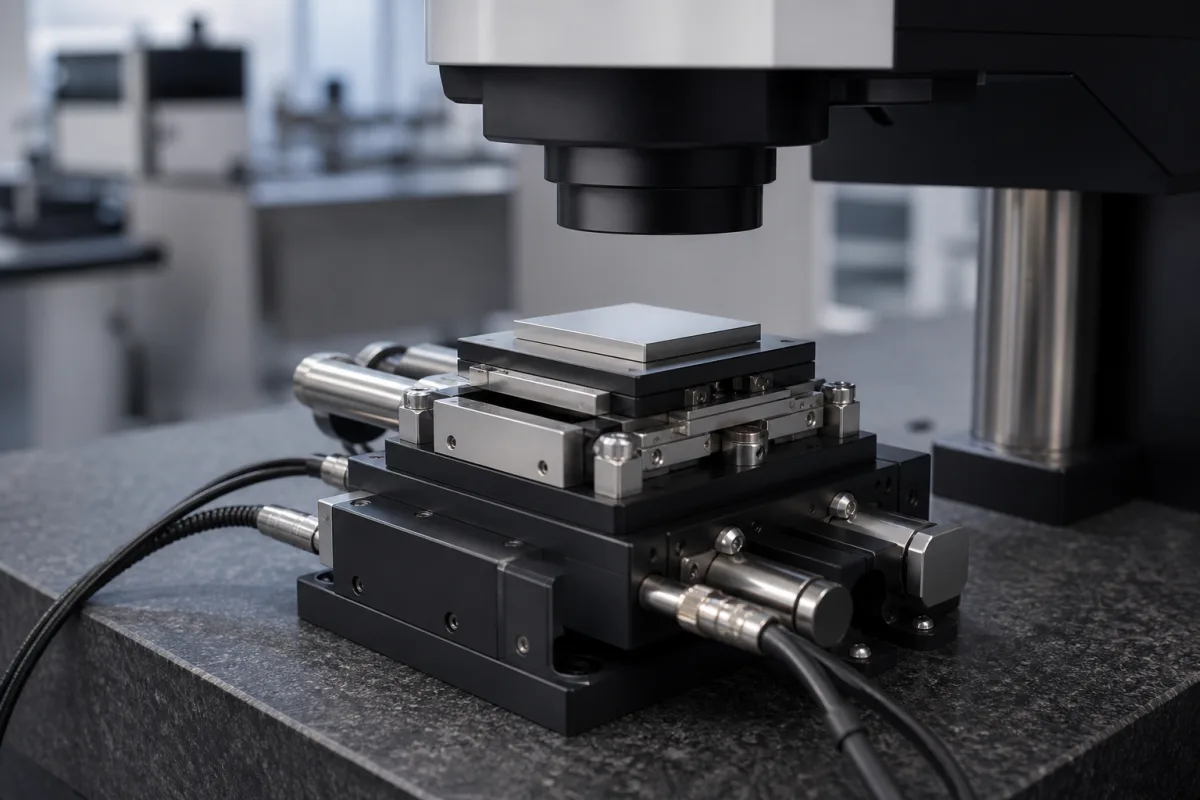 Precision Positioning Stage in a manufacturing environment