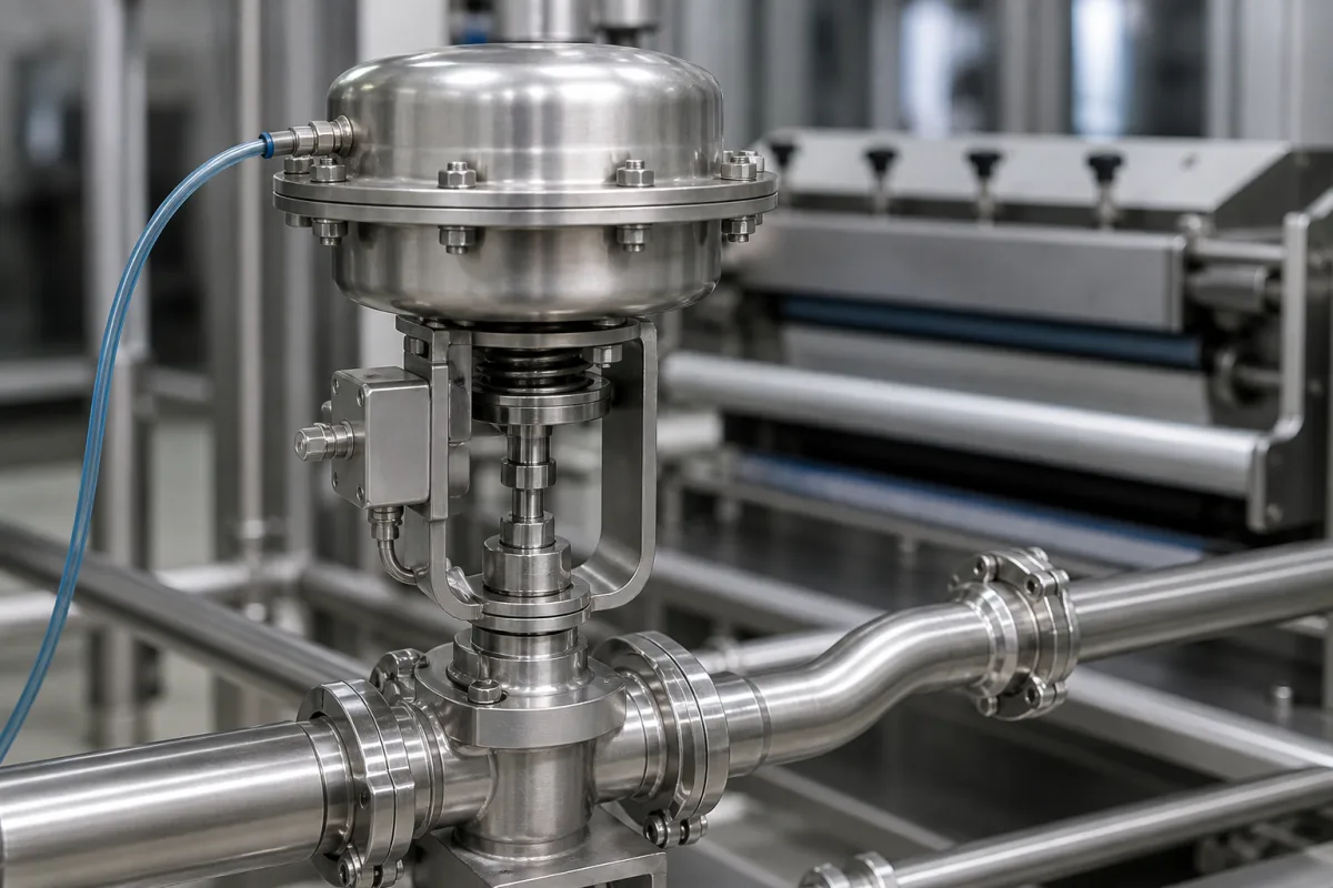 Pressure Actuator in a manufacturing environment