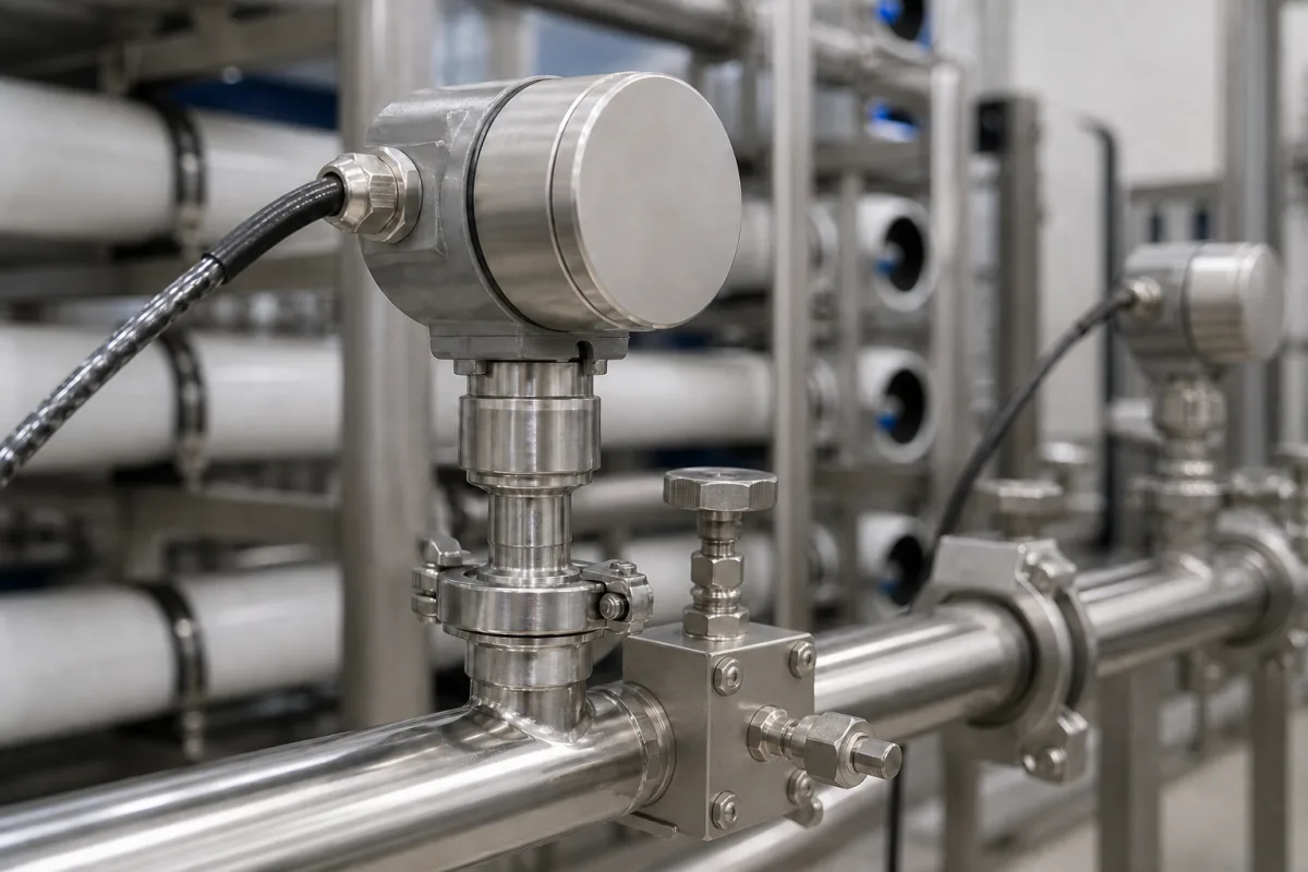 Pressure Sensor/Transmitter in a manufacturing environment