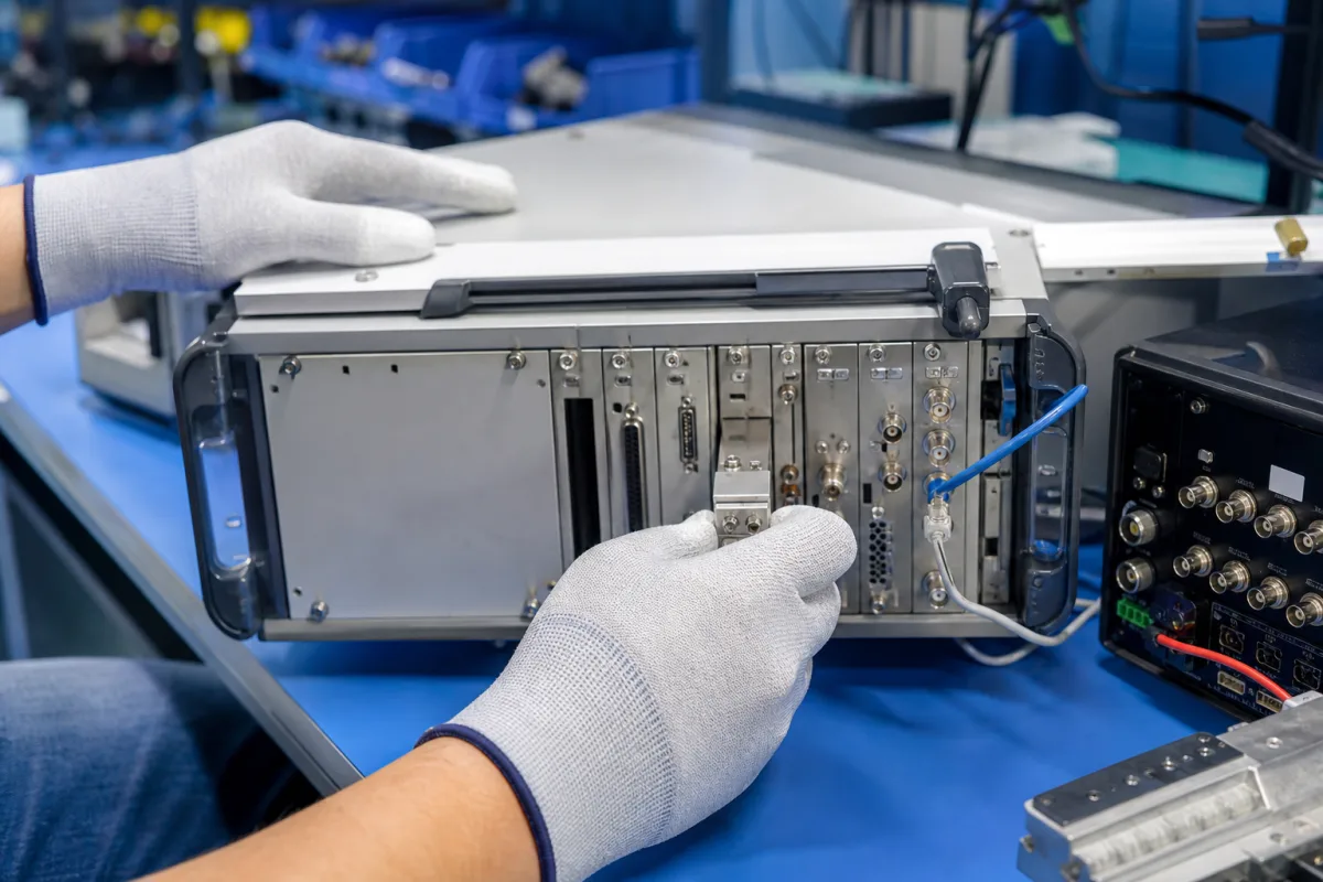 Protokoll-Lizenzmodul in einer industriellen Fertigungsumgebung