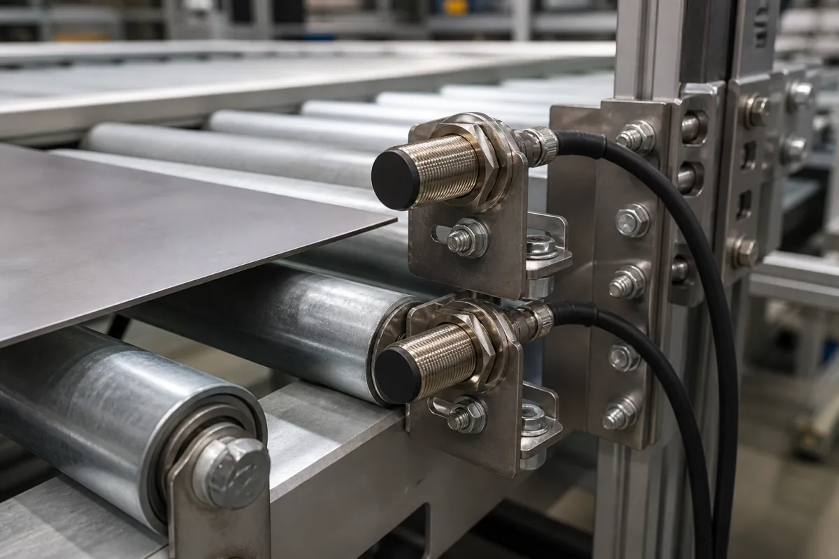 Näherungssensoren in einer industriellen Fertigungsumgebung