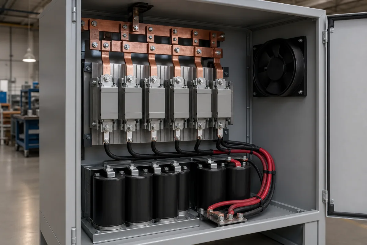 整流器 的工业制造场景图