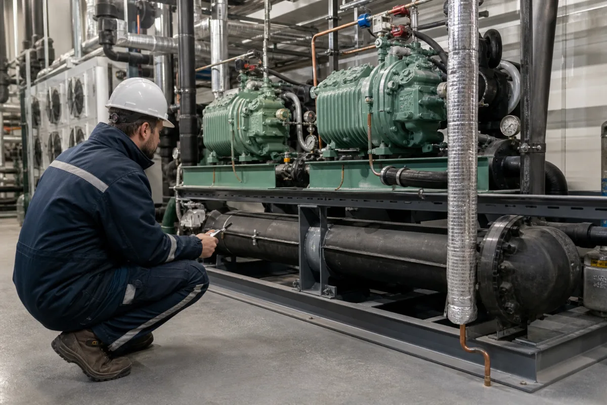 Refrigeration System in a manufacturing environment