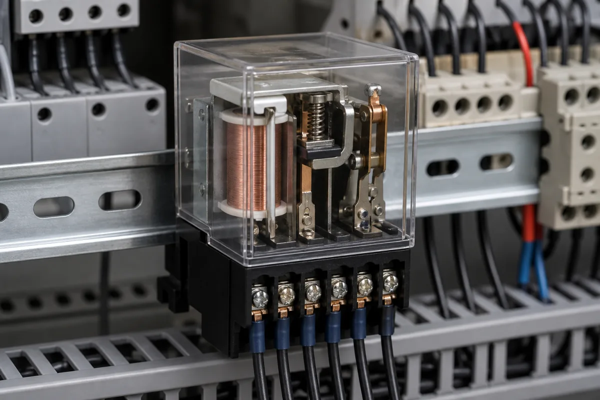 Relay/Switch in a manufacturing environment