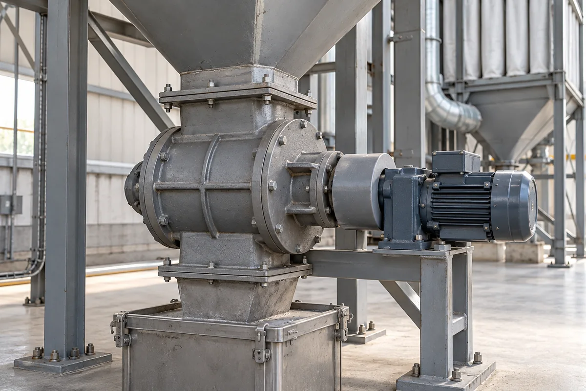 Rotary Valve in a manufacturing environment