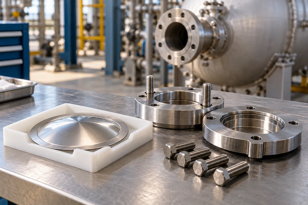 Rupture Disc (if applicable) in a manufacturing environment