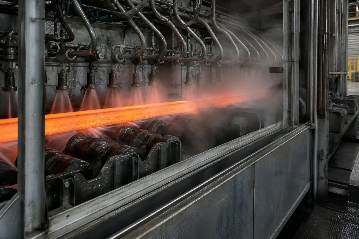 Sekundärkühlkammer in einer industriellen Fertigungsumgebung