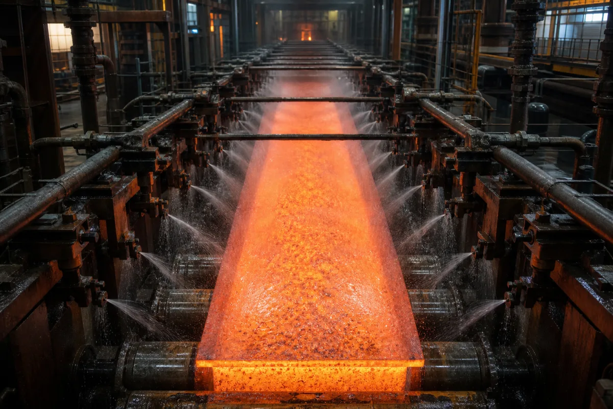 Sekundärkühlsystem in einer industriellen Fertigungsumgebung