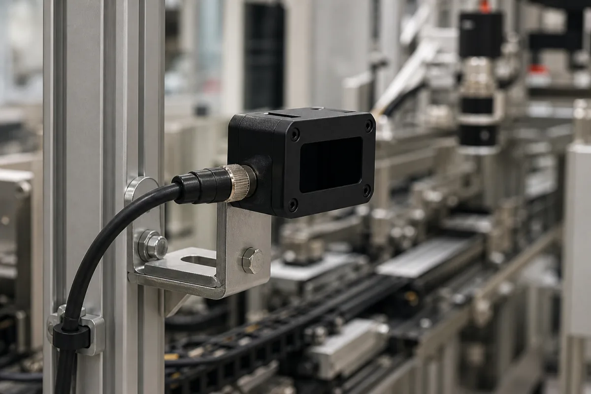 Sensormodul in einer industriellen Fertigungsumgebung
