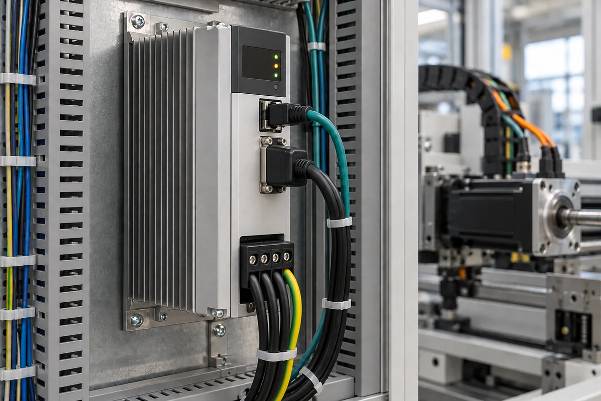 Servo Drive Amplifier in a manufacturing environment