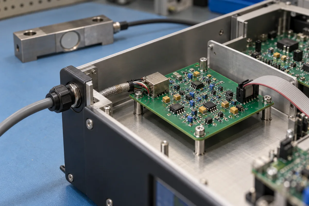 Signal Conditioning Circuit Board in a manufacturing environment