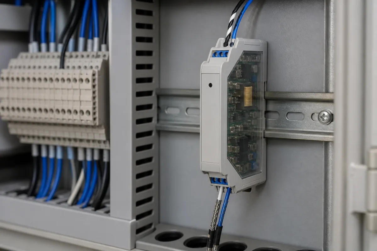 Signaltransmitter/Signalaufbereiter in einer industriellen Fertigungsumgebung