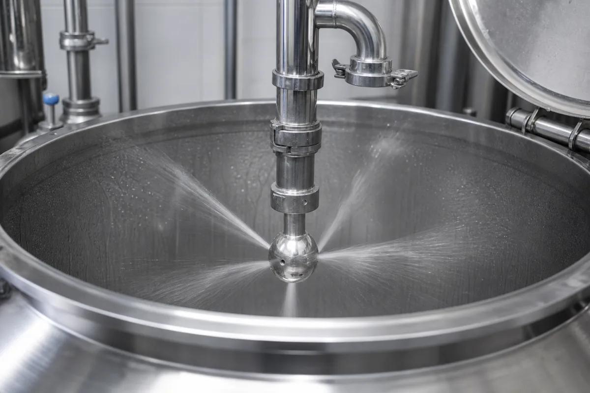 Spray Device in a manufacturing environment
