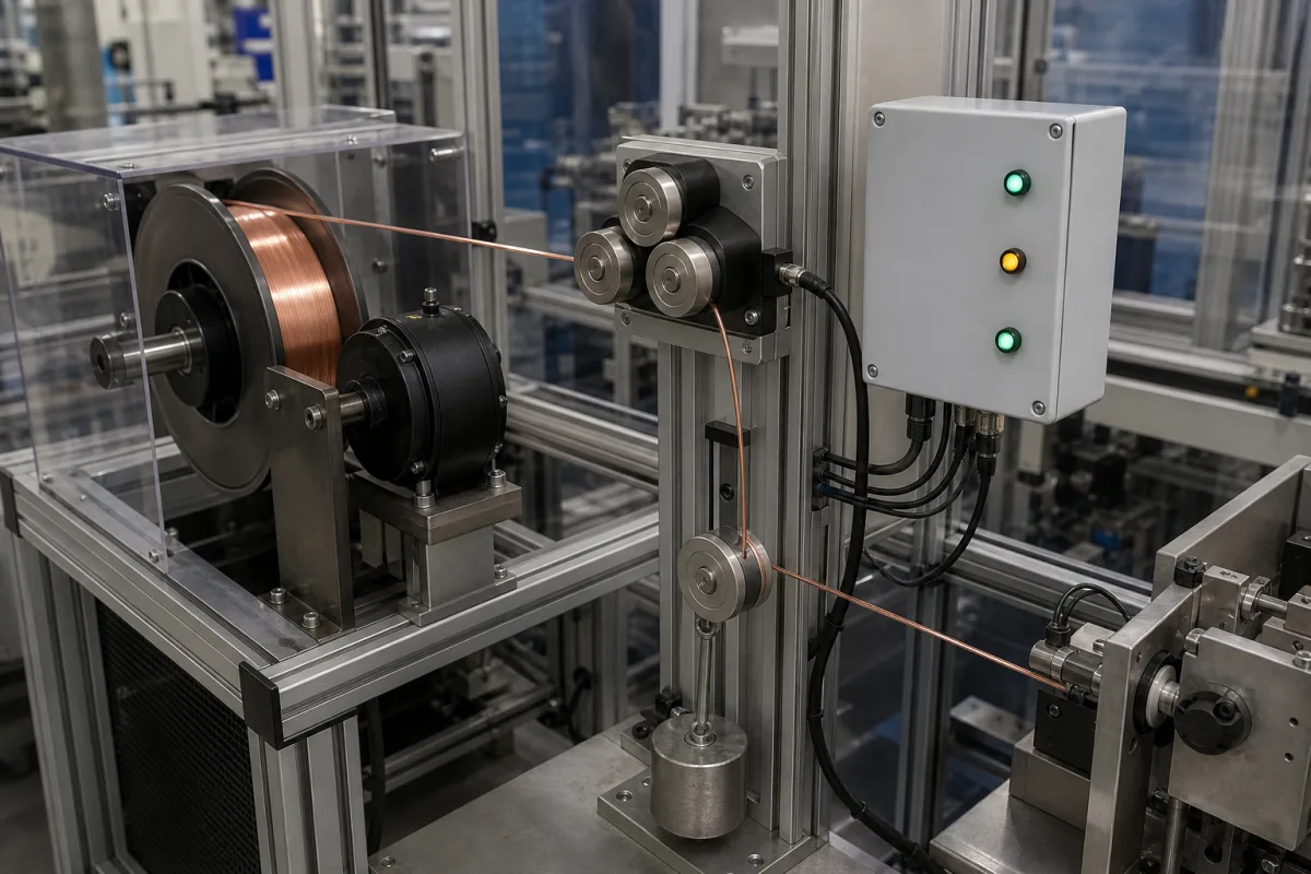 Tension Control Device in a manufacturing environment