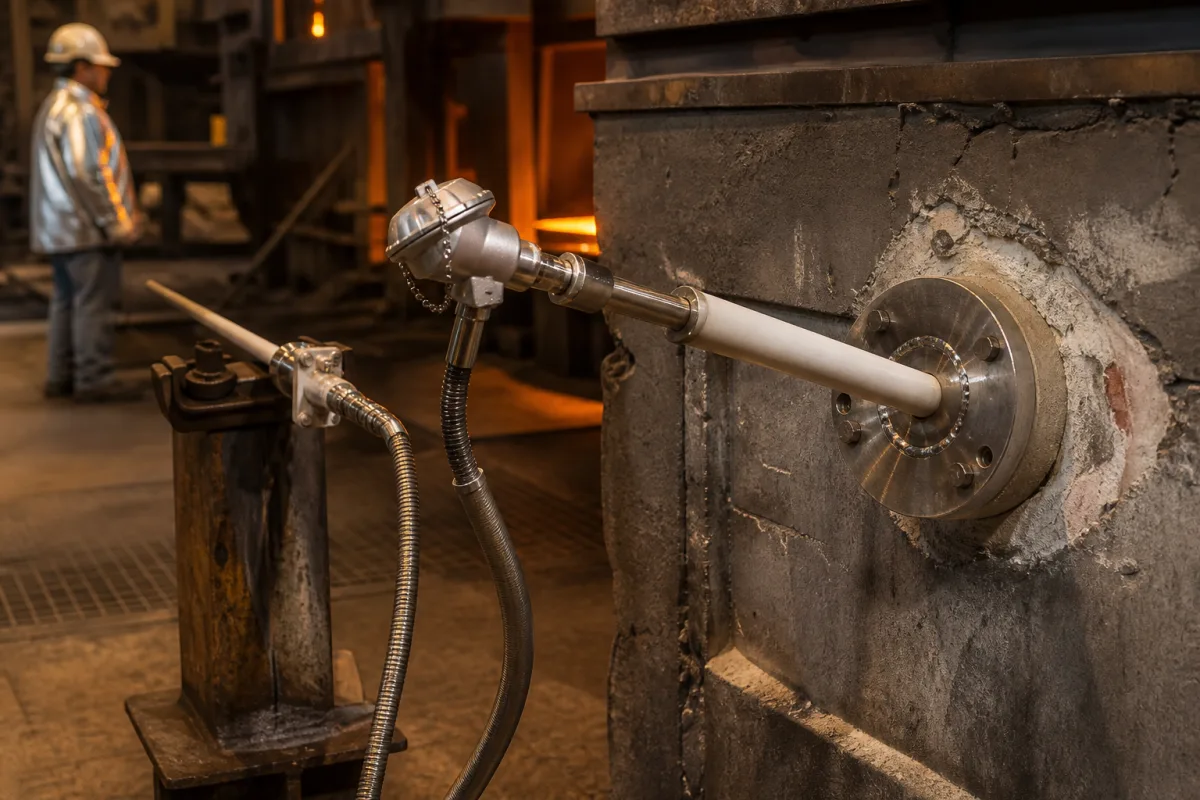 Thermocouple Assembly in a manufacturing environment
