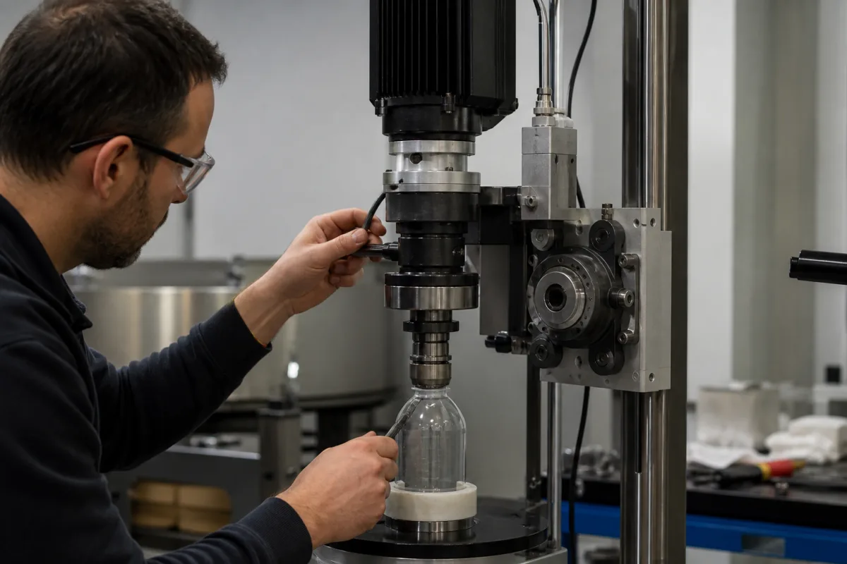 Drehmoment-Steuereinheit in einer industriellen Fertigungsumgebung