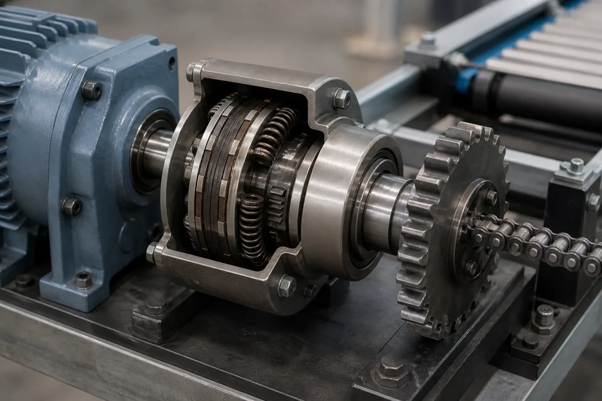 Drehmomentbegrenzungskupplung in einer industriellen Fertigungsumgebung