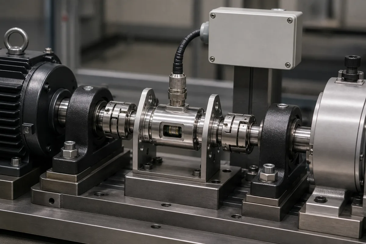 Drehmomentsensor (falls vorhanden) in einer industriellen Fertigungsumgebung