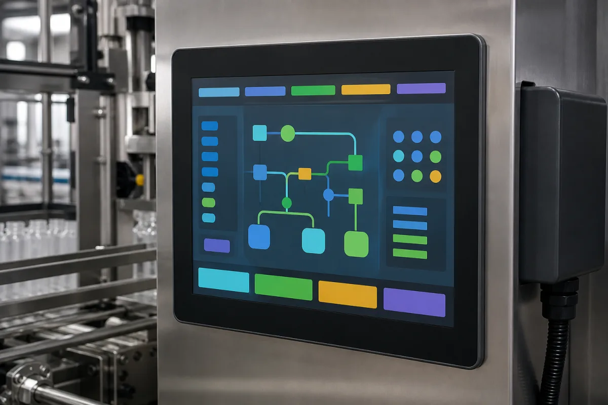 Touchscreen Display in a manufacturing environment