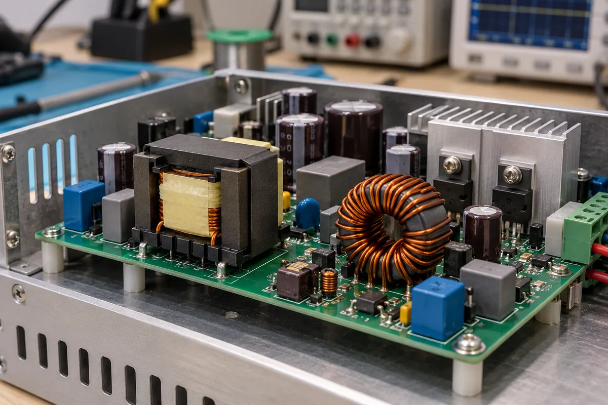 Transformer / Inductor in a manufacturing environment