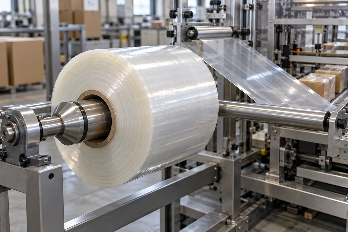 Unwind Spindle / Mandrel in a manufacturing environment