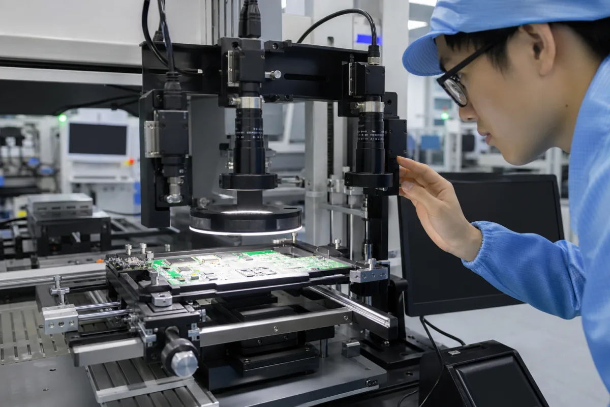 Vision Alignment System in a manufacturing environment