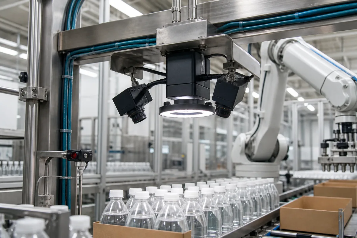 Bildverarbeitungsführungssystem in einer industriellen Fertigungsumgebung
