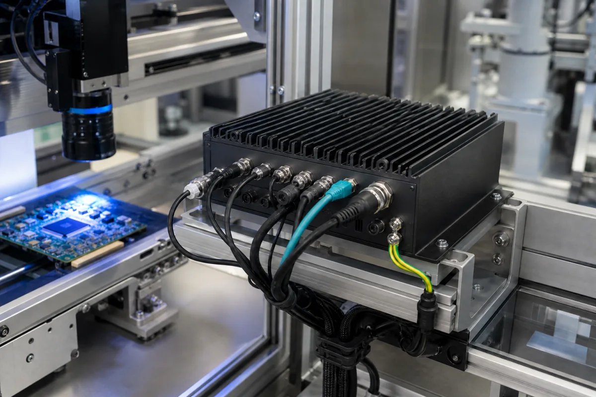 Vision Processing Unit in einer industriellen Fertigungsumgebung