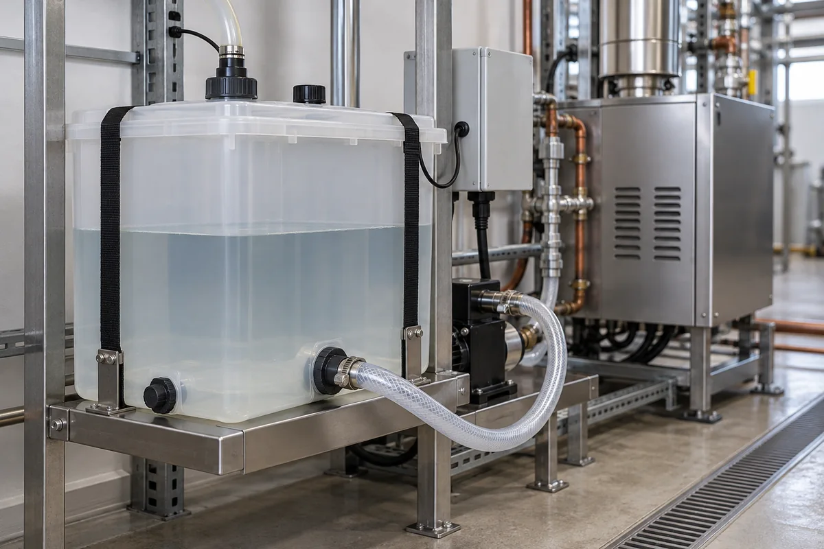 Water Reservoir in a manufacturing environment