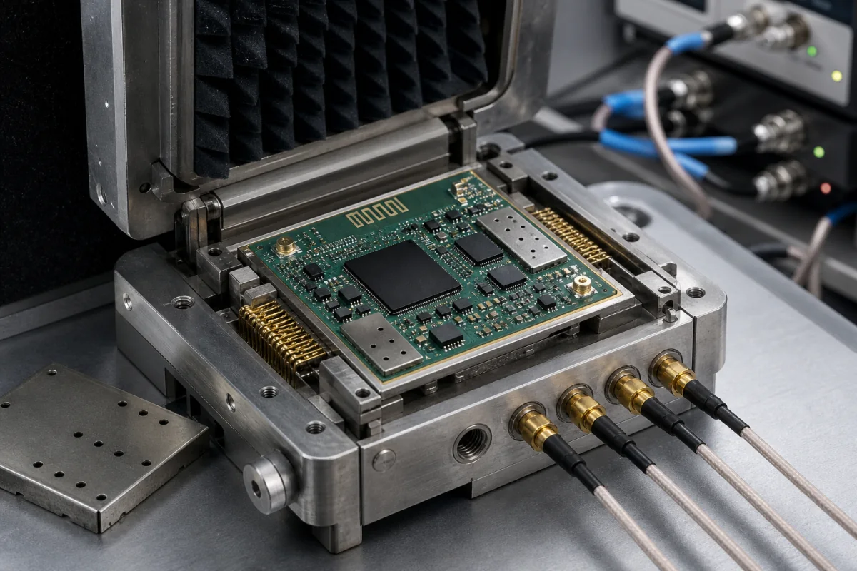 Wireless Transceiver Module in a manufacturing environment