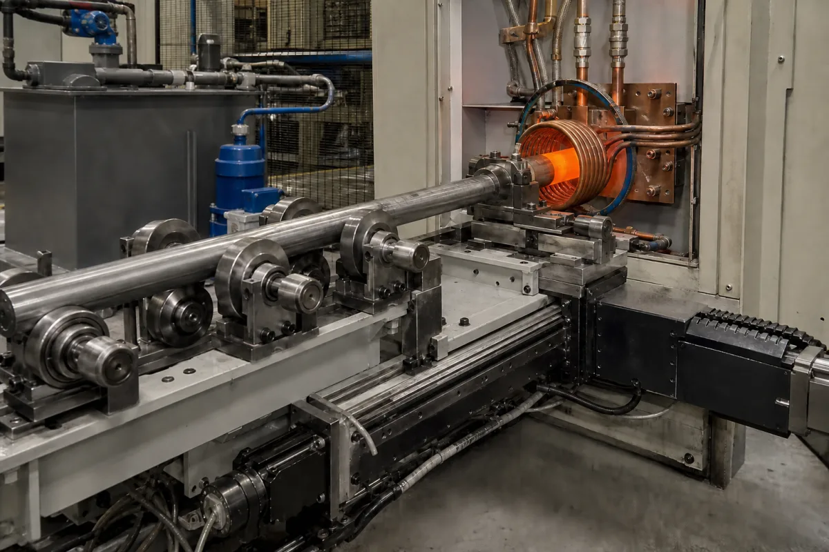 Werkstückhandhabungsmechanismus in einer industriellen Fertigungsumgebung